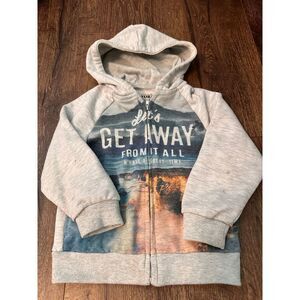 Mayoral let's get‎ away from it all hoodie sweatshirt vacation California 2T